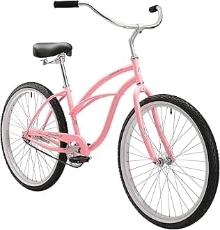 sixthreezero Urban Lady Beach Cruiser Bike, Women's 3 Speed Hybrid Bicycle