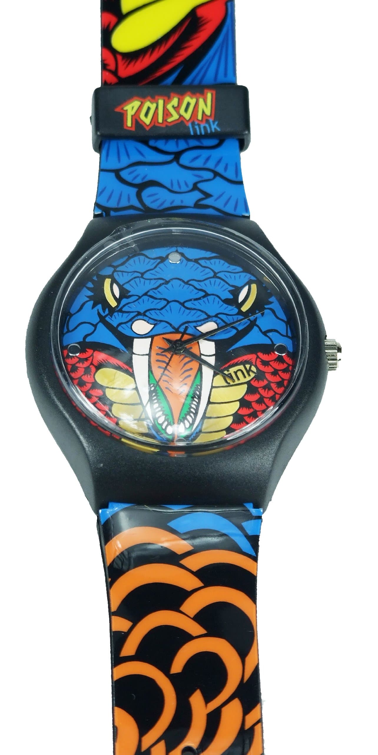 Analog Poision Graphic Design Watch