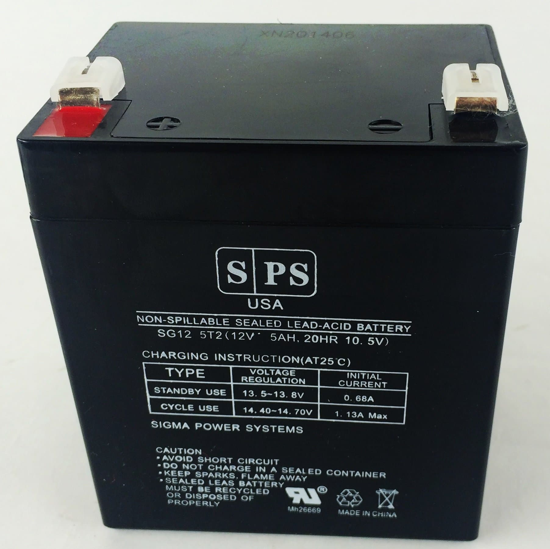 SPS 12v 5Ah Enduring CB5-12 T2, CB-5-12 T2 UPS Replacement Battery Brand