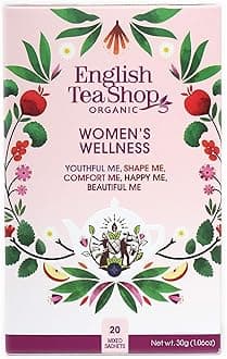 English Tea Shop Women’s Wellness Tea Bag Sachets, 20-Piece