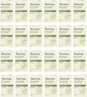Johnson & Johnson 3623 Aveeno Moisturizing Bar, Fragrance Free (Pack of 24)