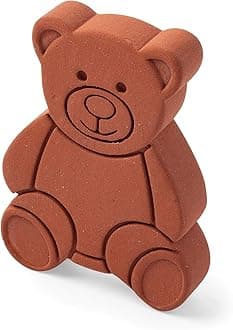 Terracotta Brown Sugar Keeper and Saver, Bear