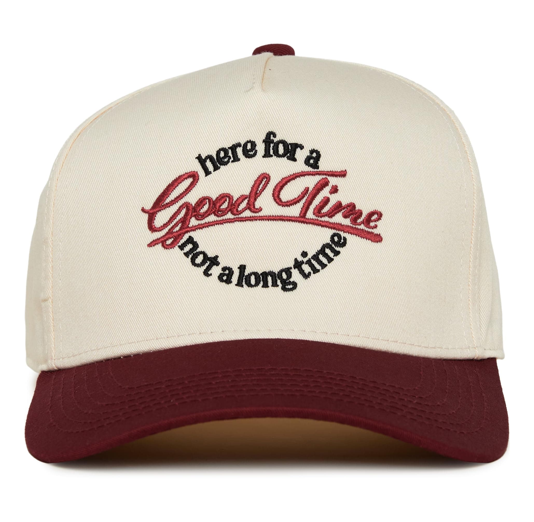 Vintage Canvas Snapback Hat - Adjustable 2 Tone Cap for Men Women - Put It On My, Cowboy, Girl Dad, Funny