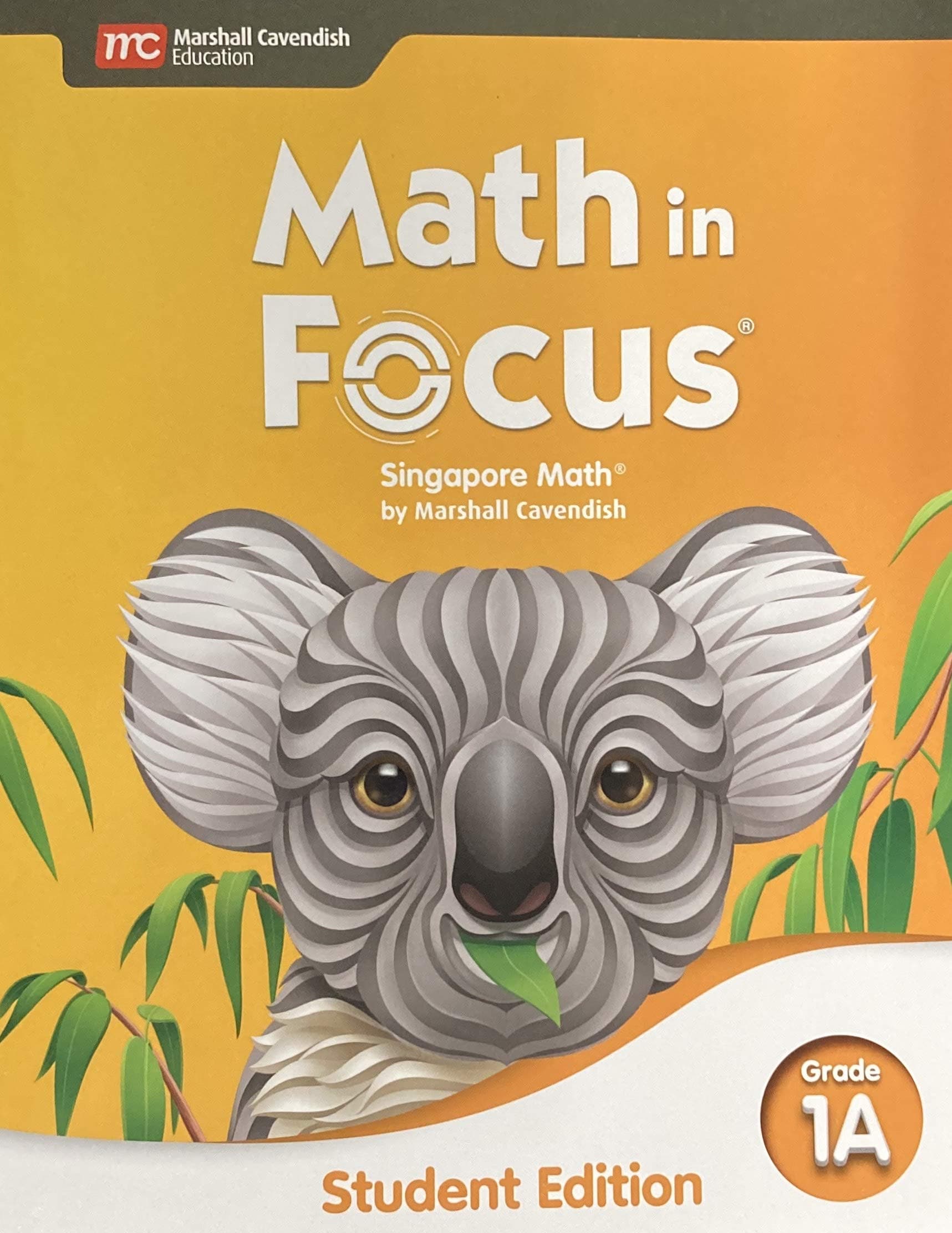 Student Edition Volume A Grade 1 2020 (Math in Focus)
