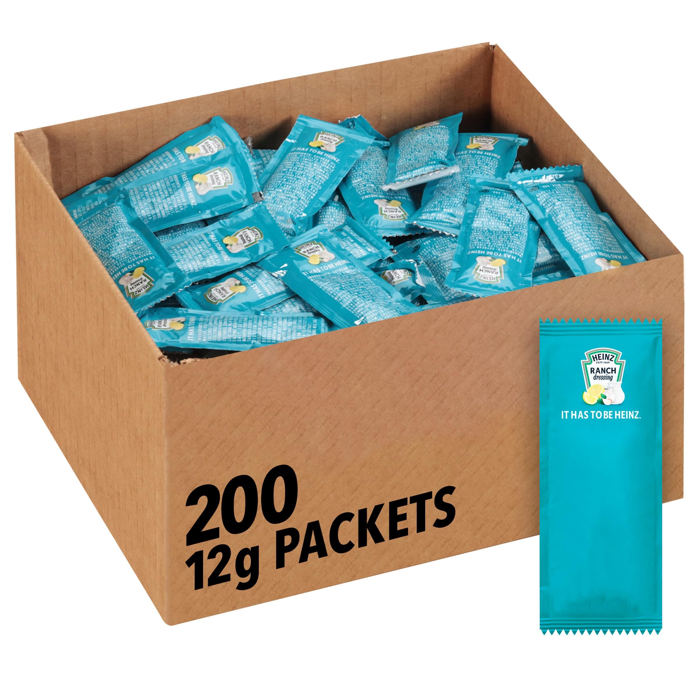 Heinz Ranch Dressing, 200 Count