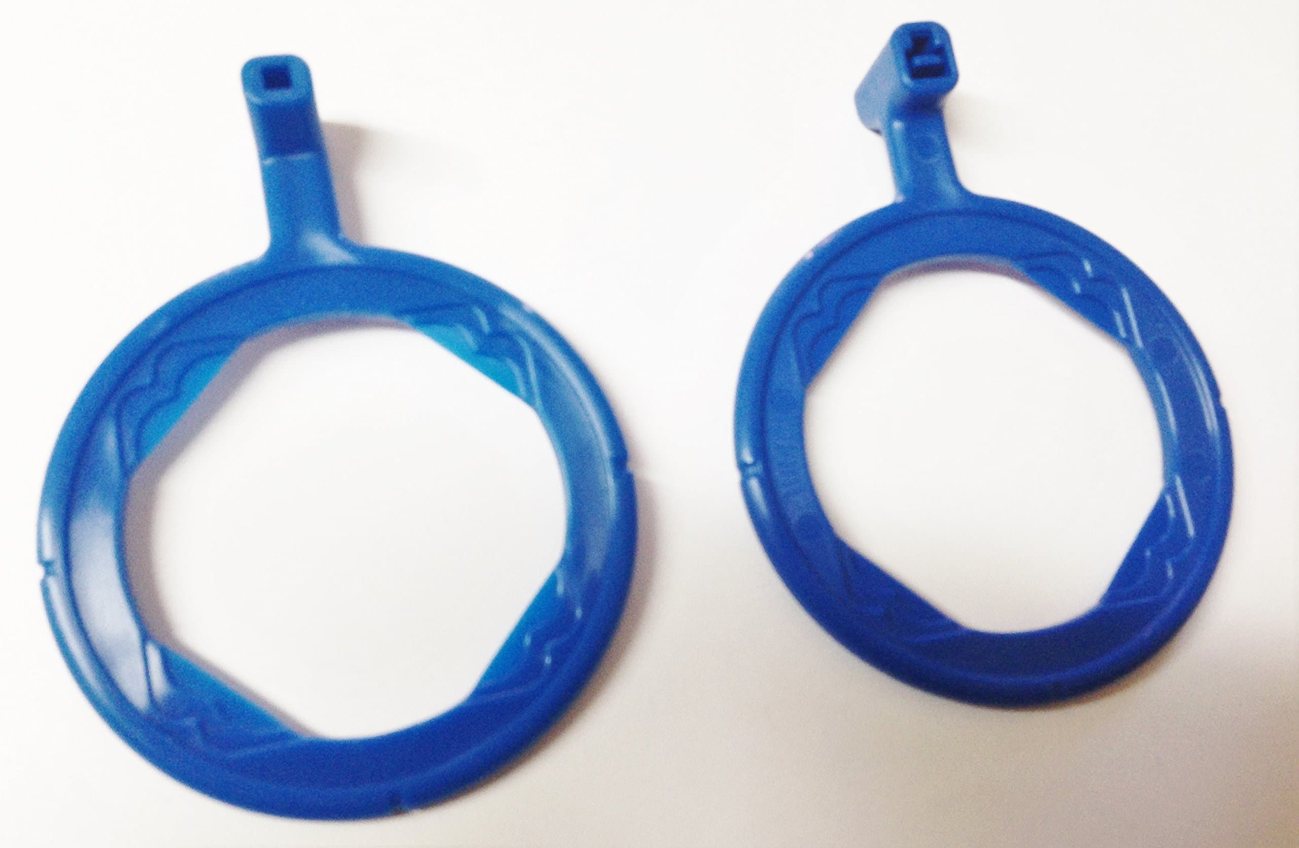 2 Anterior X-Ray Aiming Ring Blue - XCP Style Positioning