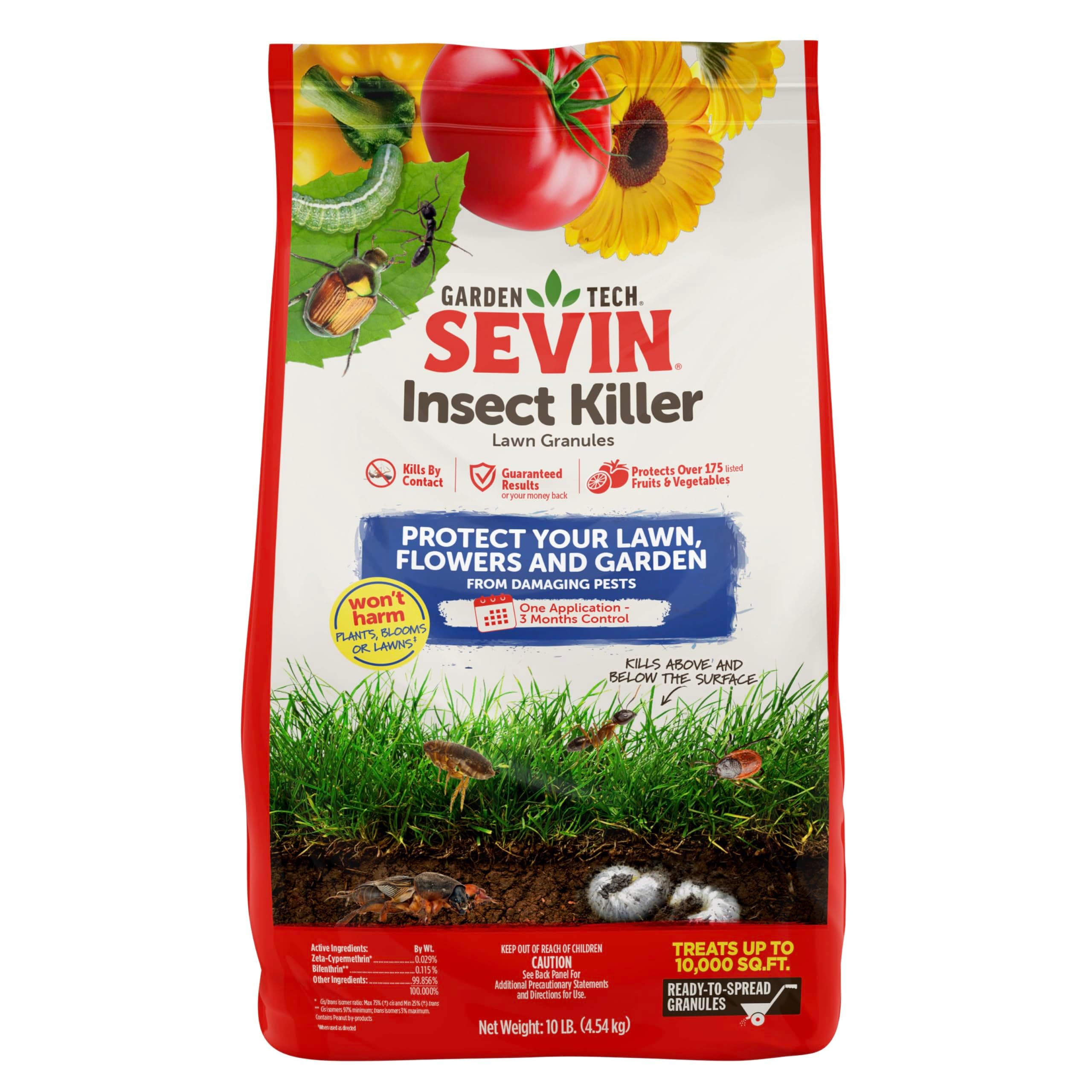 Sevin Insect Killer Granules 10 Pound
