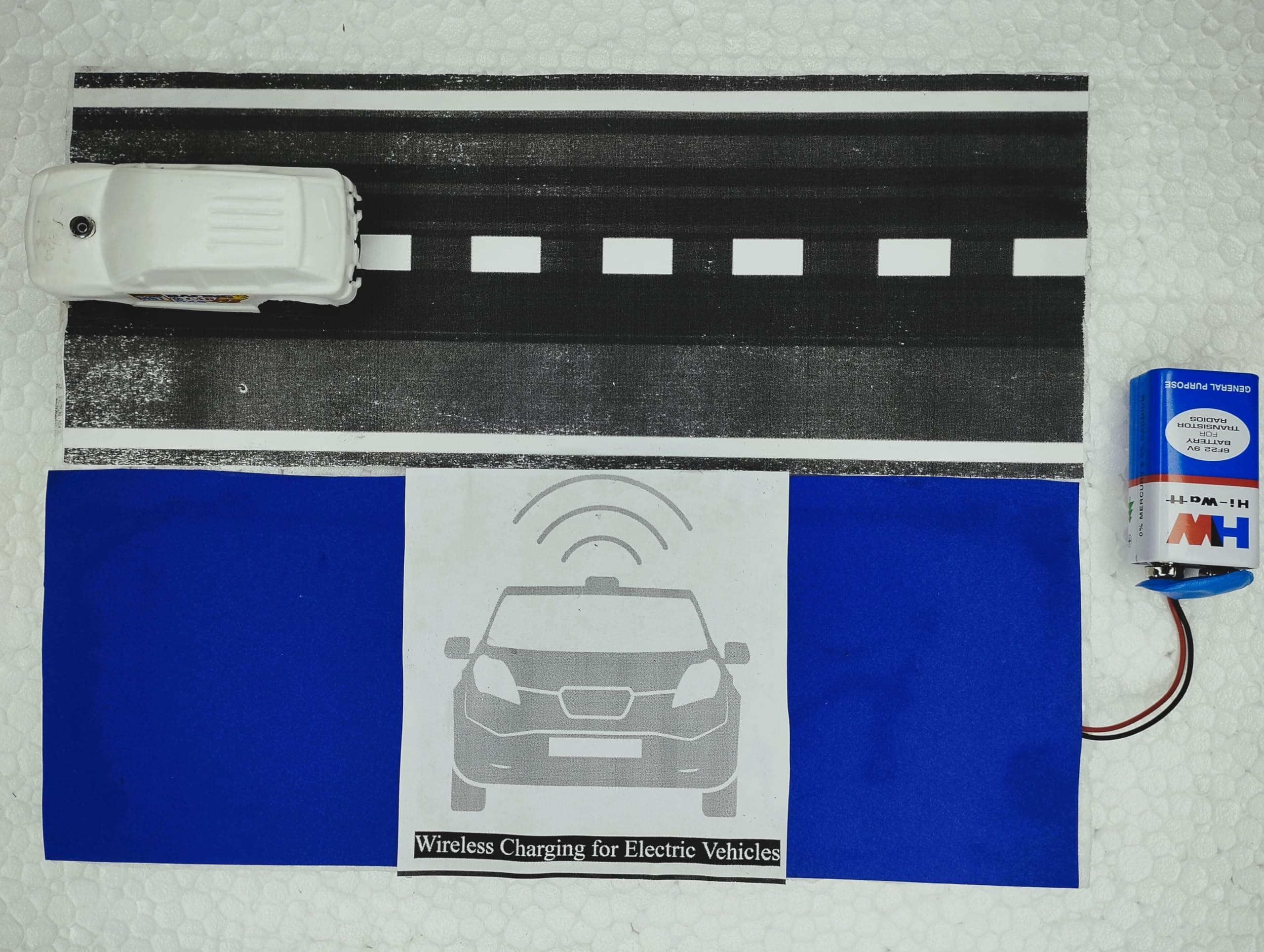 VIRIMA Wireless Car Charging Station School Science Project 100% Working Model with Project Report