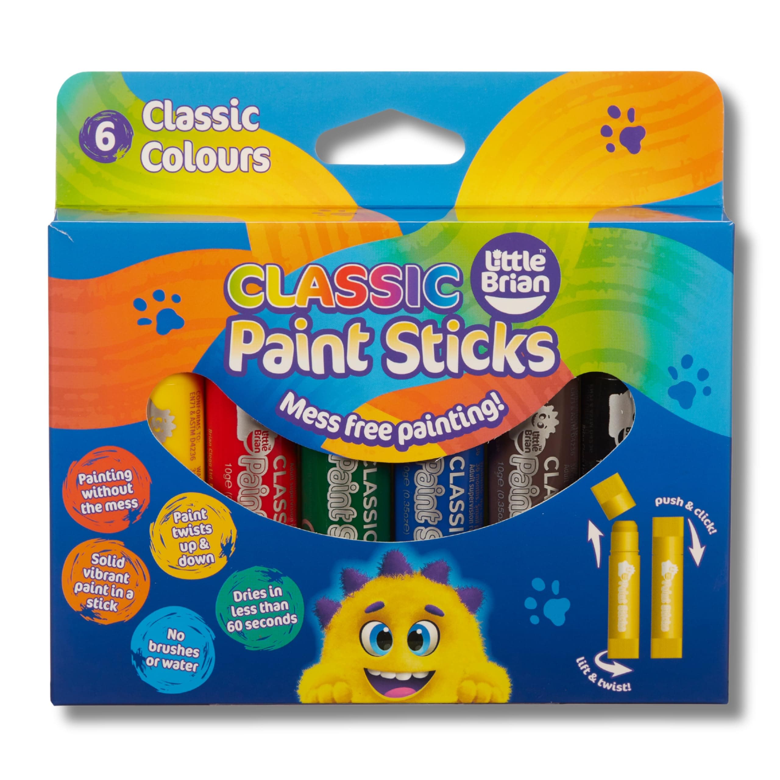 Little Brian Classic Paint Sticks - by Little Brian