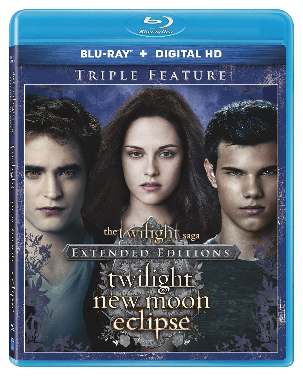 The Twilight Saga: Extended Edition Triple Feature [Blu-ray + Digital HD]
