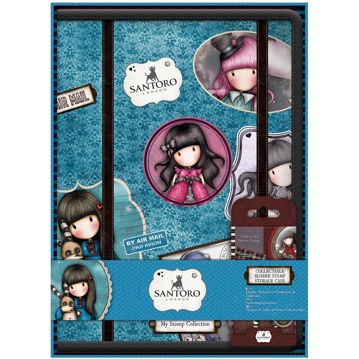 Santoro Gorjuss Collectable Rubber Stamp Storage Case