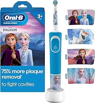 Kids Electric Toothbrush Featuring Disney's Frozen, for Kids 3+
