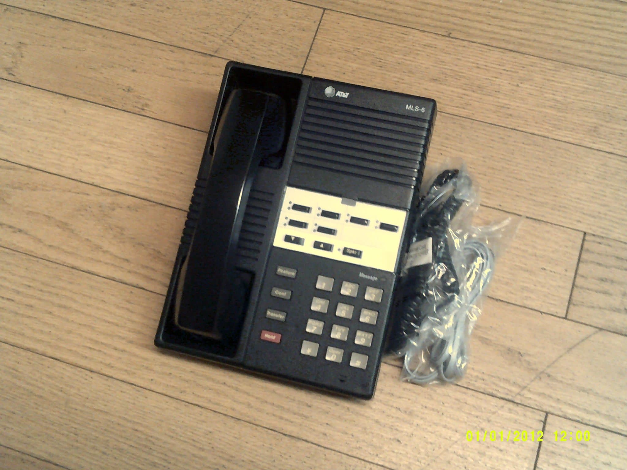 Avaya MLS 6 Telephone Black