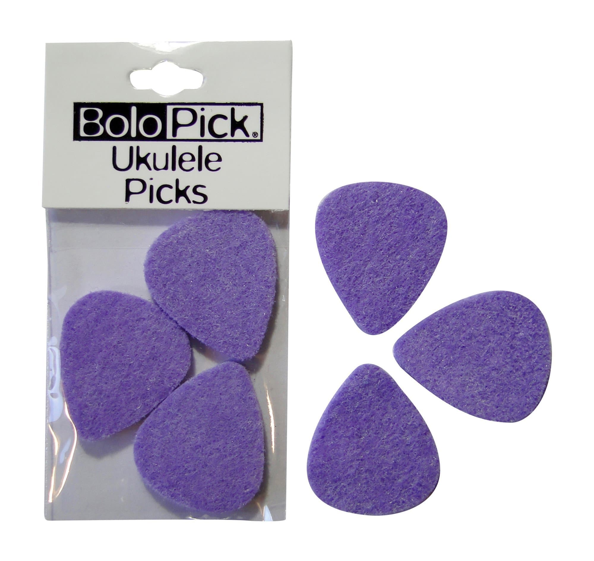Felt Picks for Ukulele 6 Pack (Prince Purple)