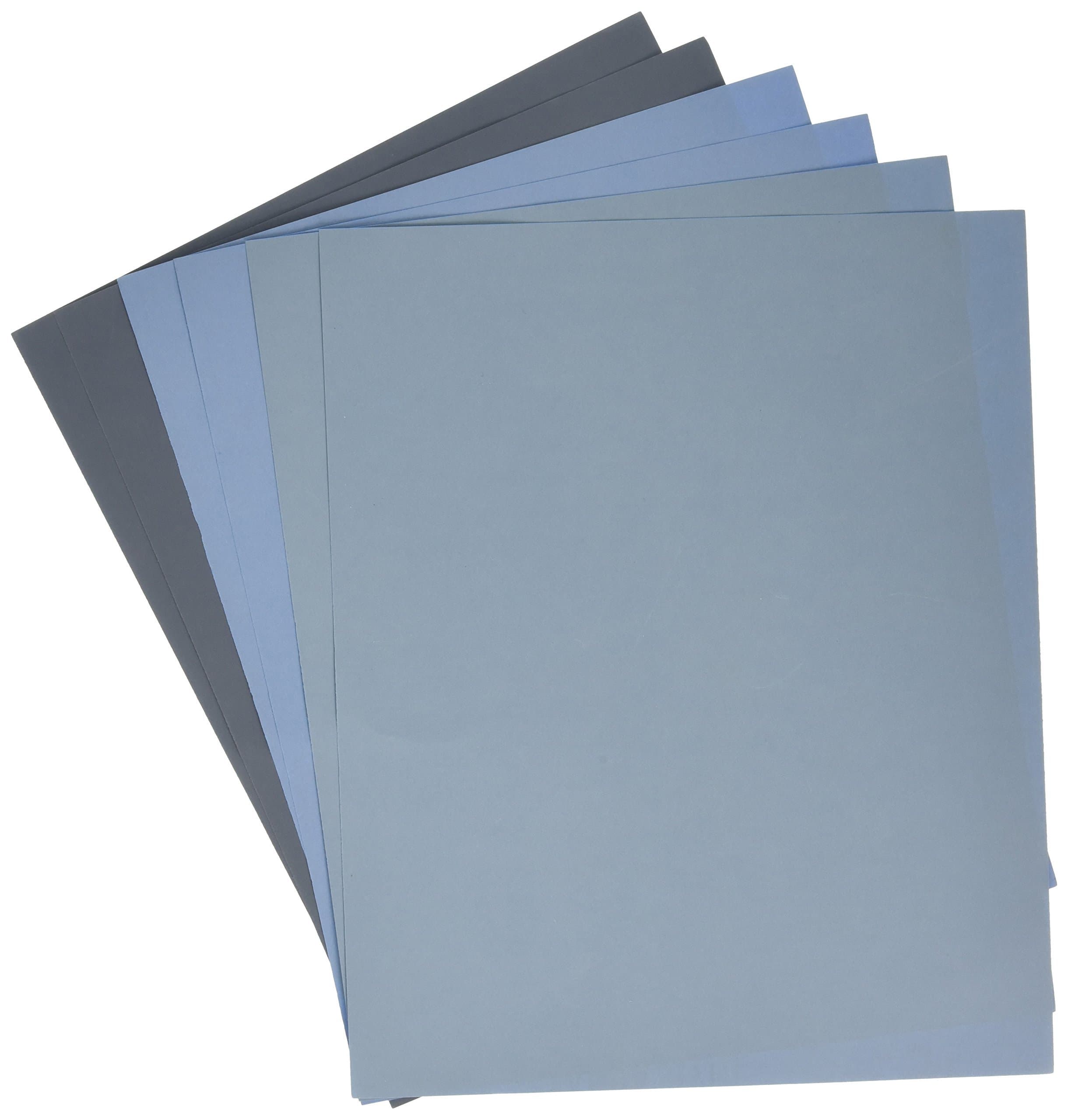 Mixed Grits - 2000/3000 / 10000-6 Sheets - Ultra Fine Sand Paper - Wet & Dry - Waterproof Paper Highest Quality 230 x 280mm - A4 Size (Metal/Wood Use) - Automotive, Bikes, Jewellery, DIY Use