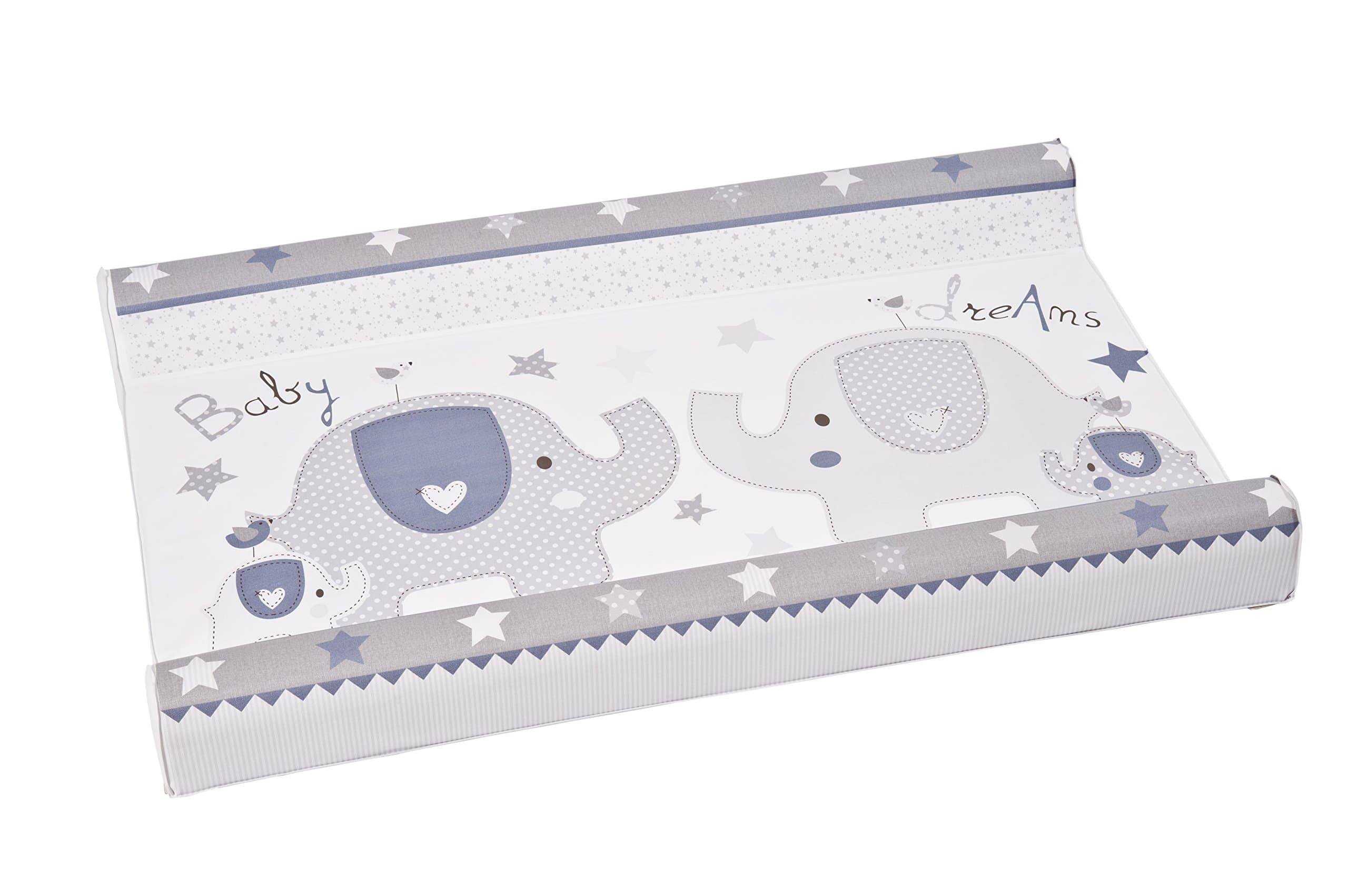 Primi Sogni 079 Bebe TRE Padded Changing Mat with Back Pocket Elephant Elephant