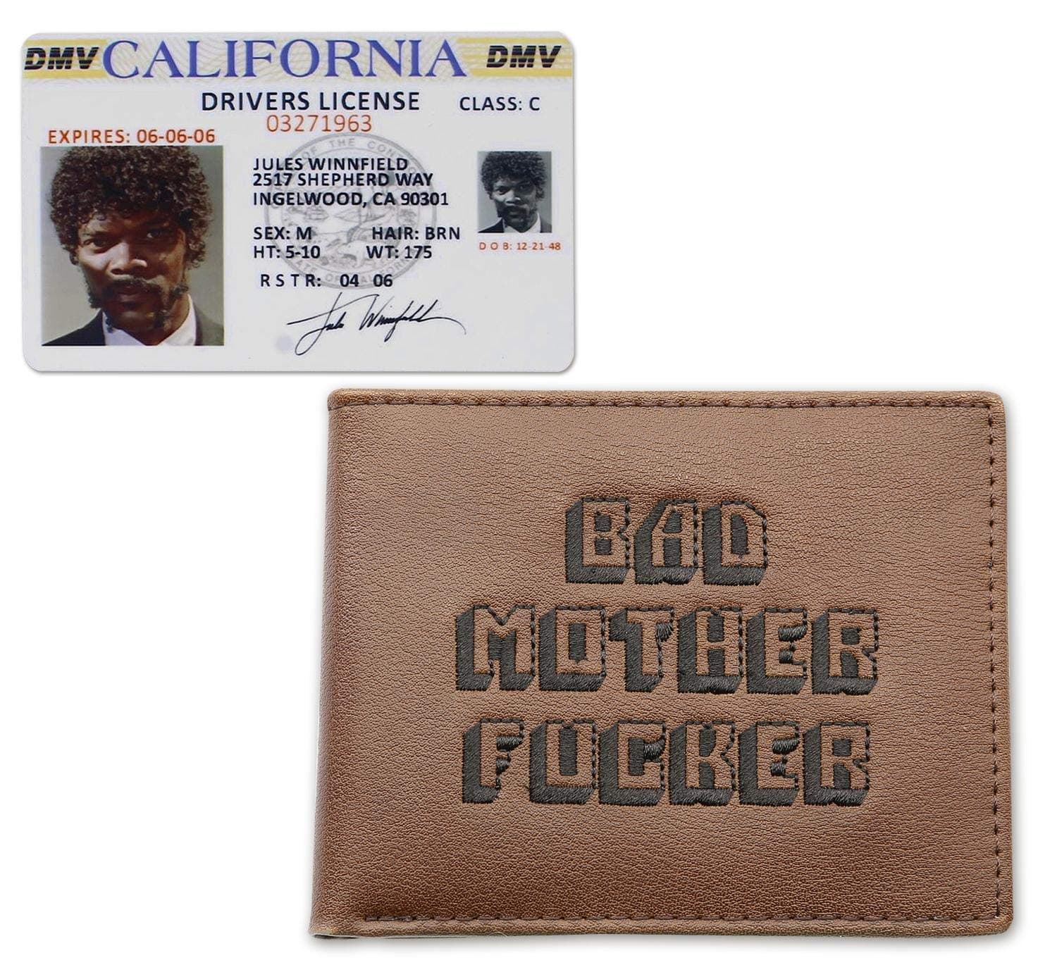 Pulp Fiction Bad Mother er Geldbeutel Set