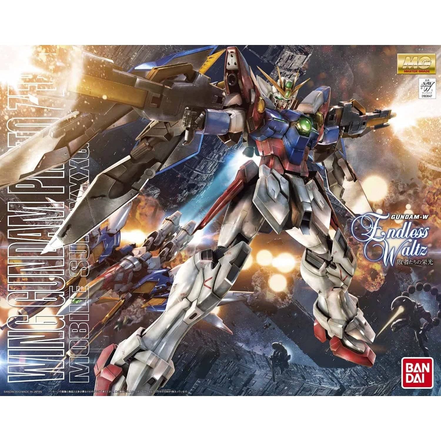 Bandai Hobby MG Wing Gundam Proto Zero Version EW Model Kit, 1/100 Scale