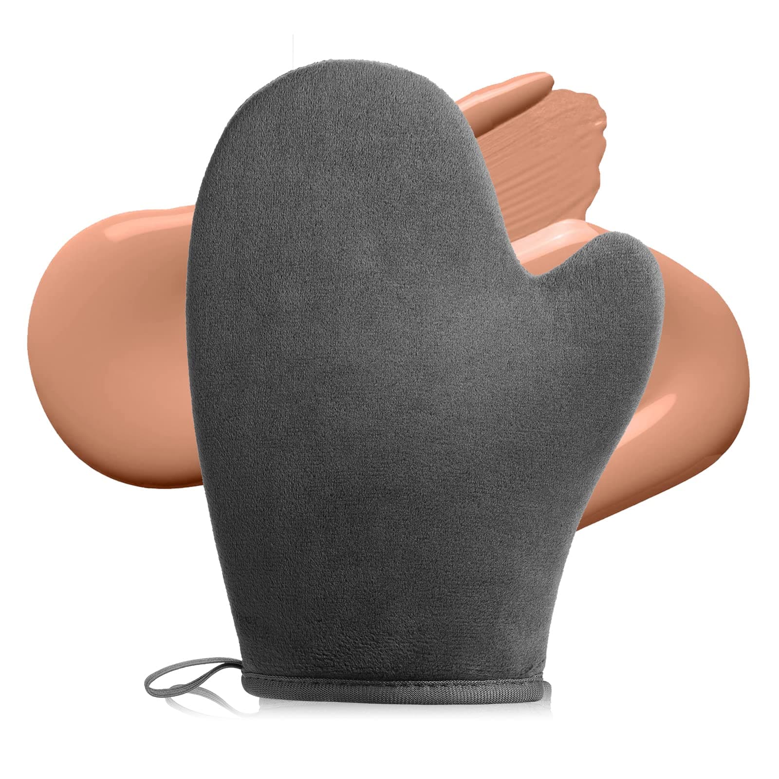 Self Tanner Mitt Applicator - Tanning Mitts Self Tanner Mitt Self Tanning Mitt Tanning Glove For Self Tan Mitt Applicator Sunless Tanner Mitt Self Tan Mit Self Tanner Glove Spray Tan Mitt, Grey
