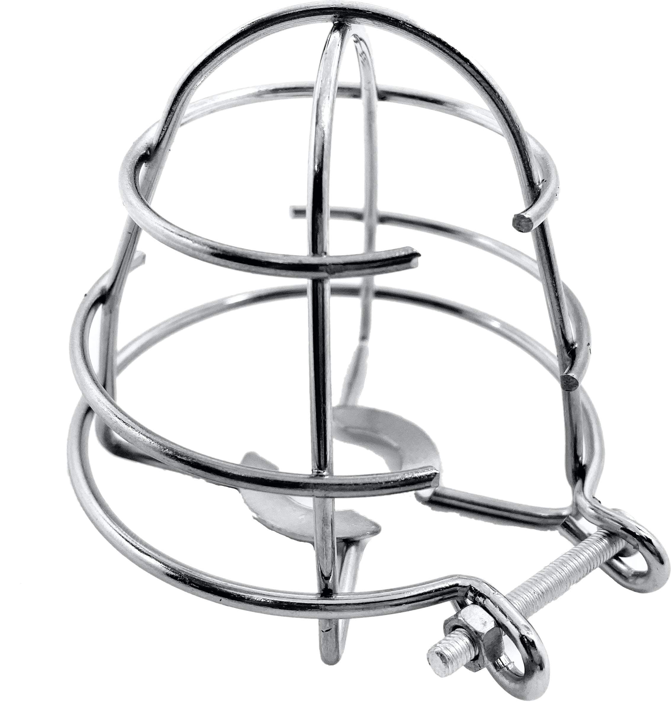 (10 Pack) GREATEST Fire Sprinkler Head Guard Chrome Plated Easy Screw Cover Guard For 1/2'' IPS Heads