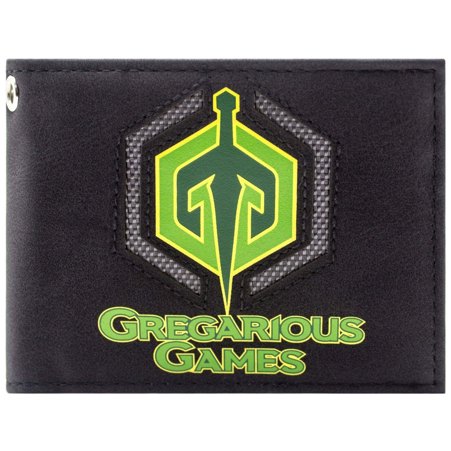 Ready Player One Gregarious Games Logo Black ID & Card Bi-Fold Wallet
