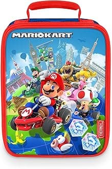 Thermos Kids Soft Lunch Box, Super Mario Brothers