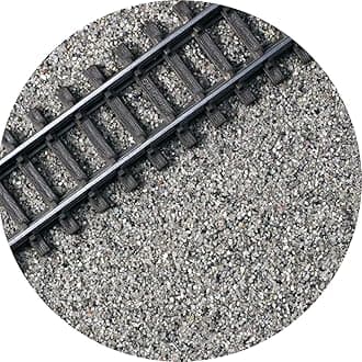 OO/HO Gauge Model Railway Track Ballast - Standard Grey | 500g | Model Railway Scenery Material