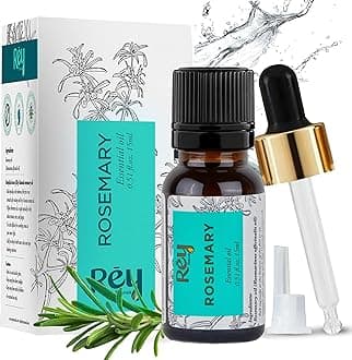 Rey Naturals Rosemary essential oil for hair growth, Skin and Aroma - 15ml