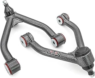 Front Upper Control Arms for 1988-1998 Chevy K1500& GMC K1500, 1992-1999 Yukon & K1500 Suburban,1988-1991 V1500 Suburban，1995-1999 Tahoe,2-4" Lift Adjustable Control Arms with Ball Joint (2PCS)