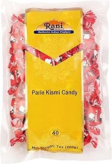 Rani Parle Kismi Candy 7oz (200g) Individually Wrapped ~ Indian Tasty Treats | Vegan | Gluten Friendly | NON-GMO | Indian Origin