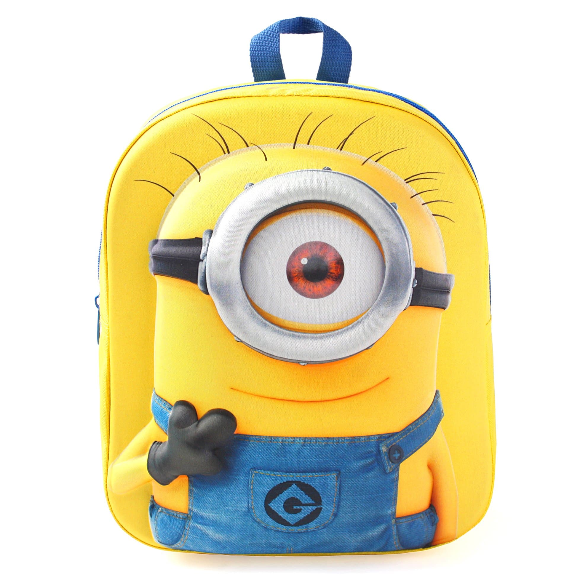 Minions Carl School Backpack, 28 cm, Yellow