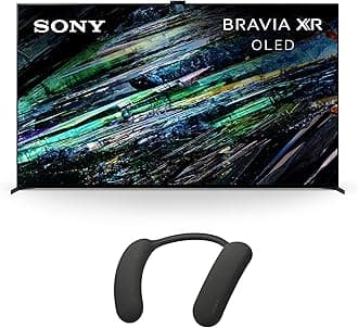 QD-OLED 77 inch BRAVIA XR A95L Series 4K Ultra HD TV: Smart Google TV BRAVIA Theater U Wireless Wearable TV Speaker
