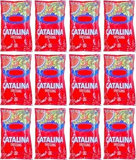 DASHER'S SPICE & BEANS Kraft Catalina Dressing Packets 1.5 oz. | Pack of 12