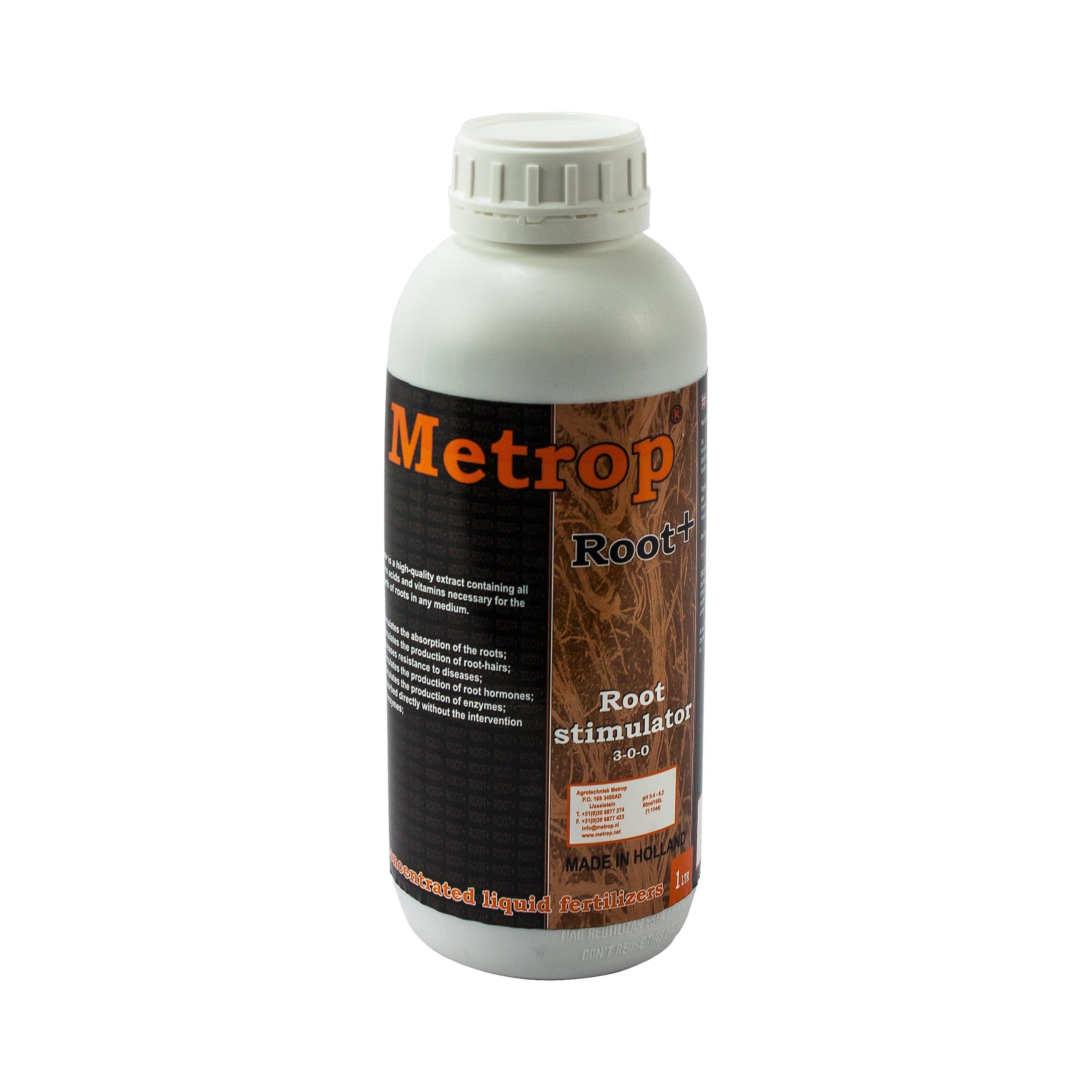 Root Stimulator 100% biodegradable organic Metrop® Amino Root (1L)