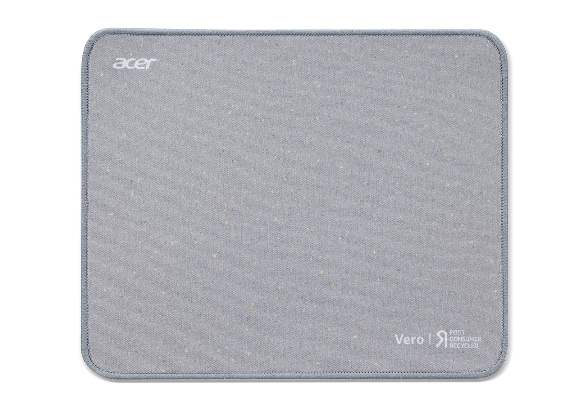 Vero ECO Gray Mouse Pad - Made with Post-Consumer Recycled (PCR) Material