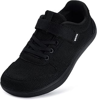 WHITINLittle/Big Kids Minimalist Barefoot Shoes + Zero Drop + Wide Sneaker for Boys/Girls