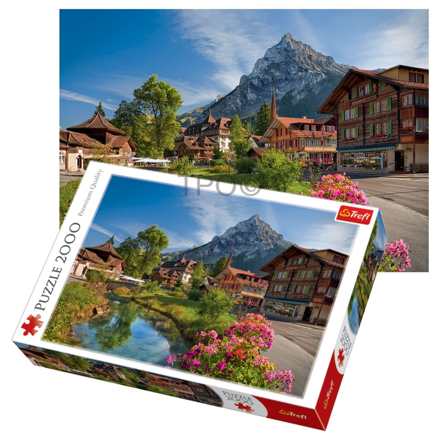 2000 Pc Alps In The Summer Jigsaw Puzzle