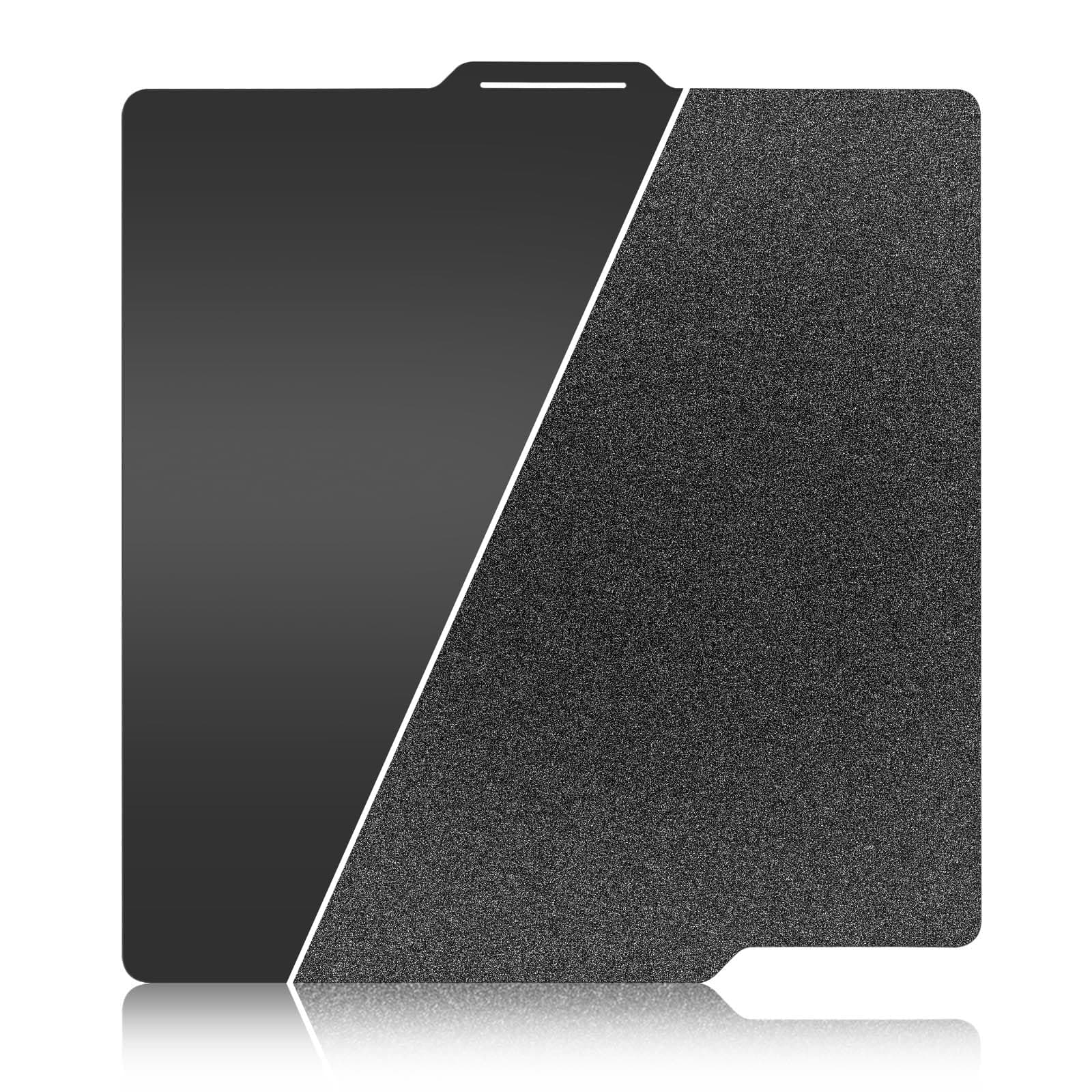 Smooth Textured P1S X1C PEI Build Plate for Bambu Lab, Double Sided PEI Spring Steel Sheet Flexible Bed Plate for Bambu Lab X1 X1C P1P P1S A1 3D Printer Platform