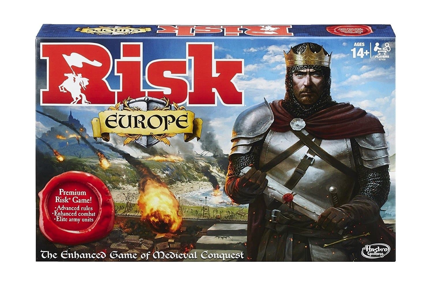 Hasbro Gaming Risk European Edition Board Game