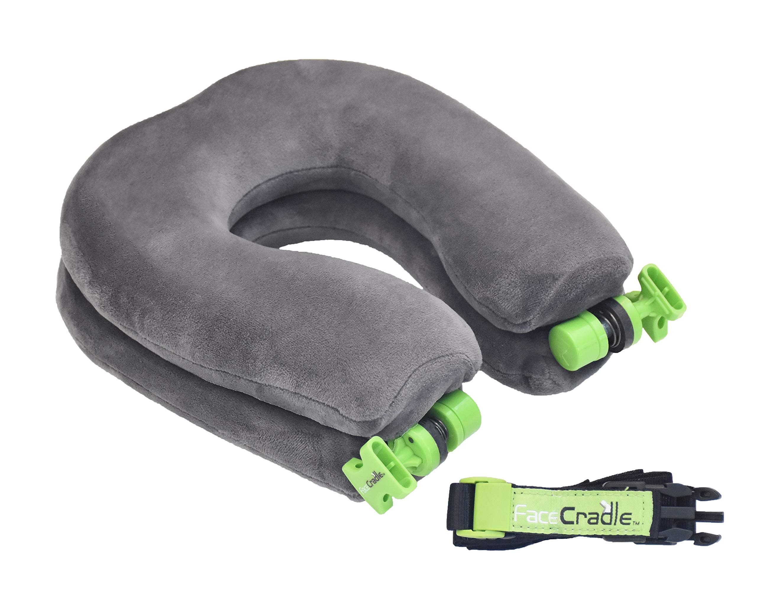 FaceCradle Wanderlust, Multi Function Travel Neck Pillow, Sleep Forward, by Far The Best Option for Sleep in Economy.