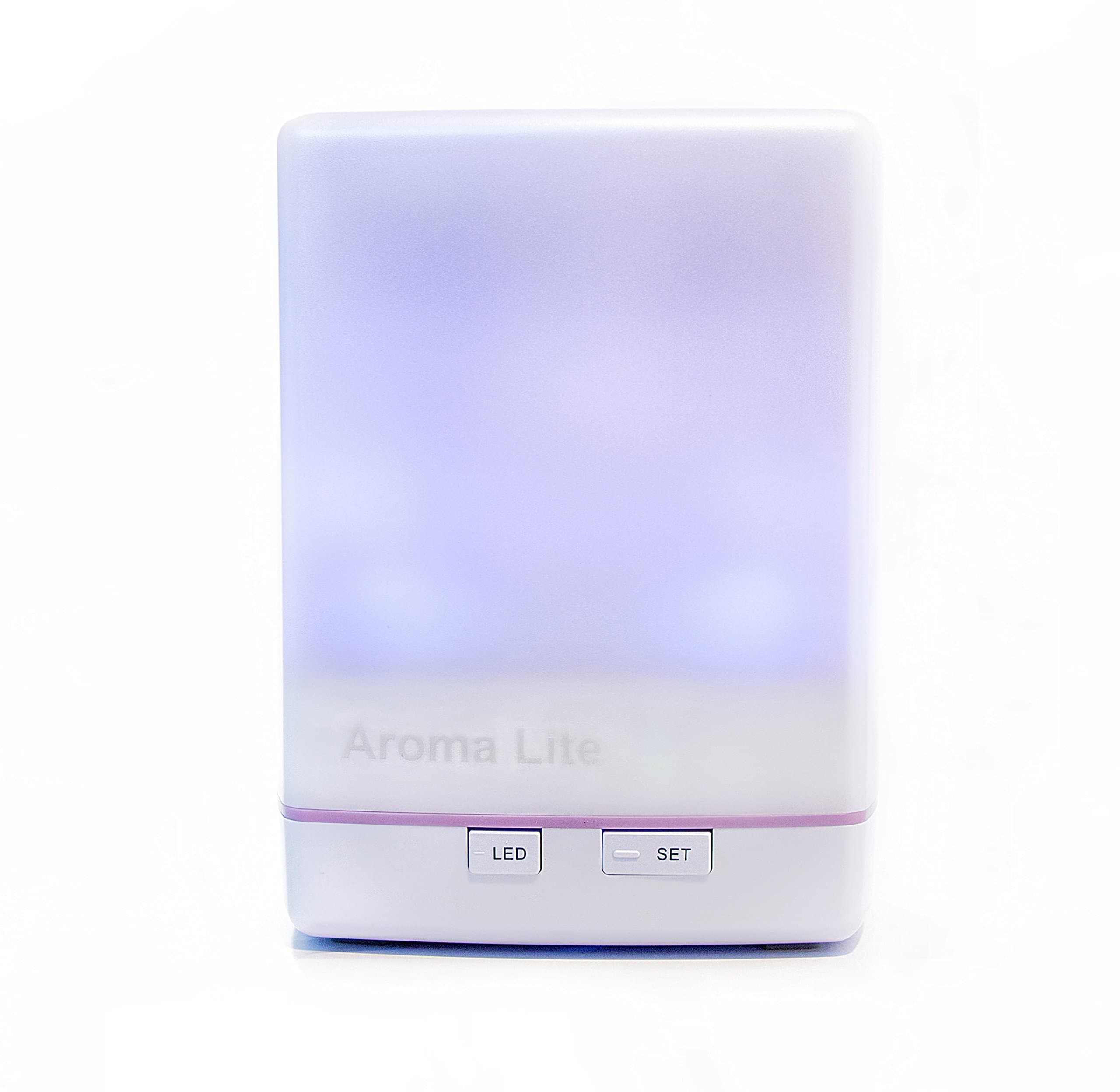 Aroma Lite Ultrasonic Portable Essential Oil Diffuser for Large Rooms, 8 Hour Run Time with 2 Mist Settings