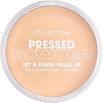Cosmetics Pressed Powder, Velvety Matte Finish, 15g, Candlelight