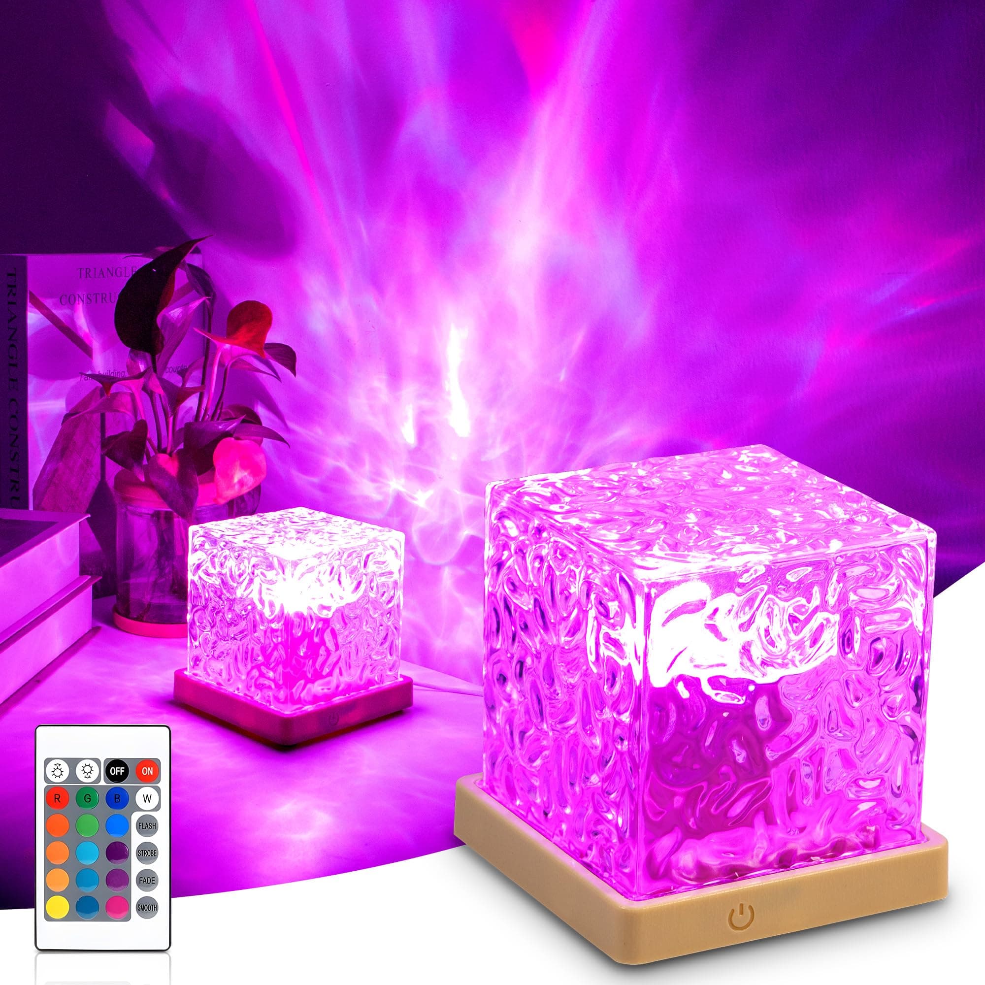 Galaxy Projector Light for Bedroom - Ocean Wave Sensory Light with 16 Colors, 30 Lighting Modes Star Light Projector Ceiling Projector Night Light for Party Game Rooms