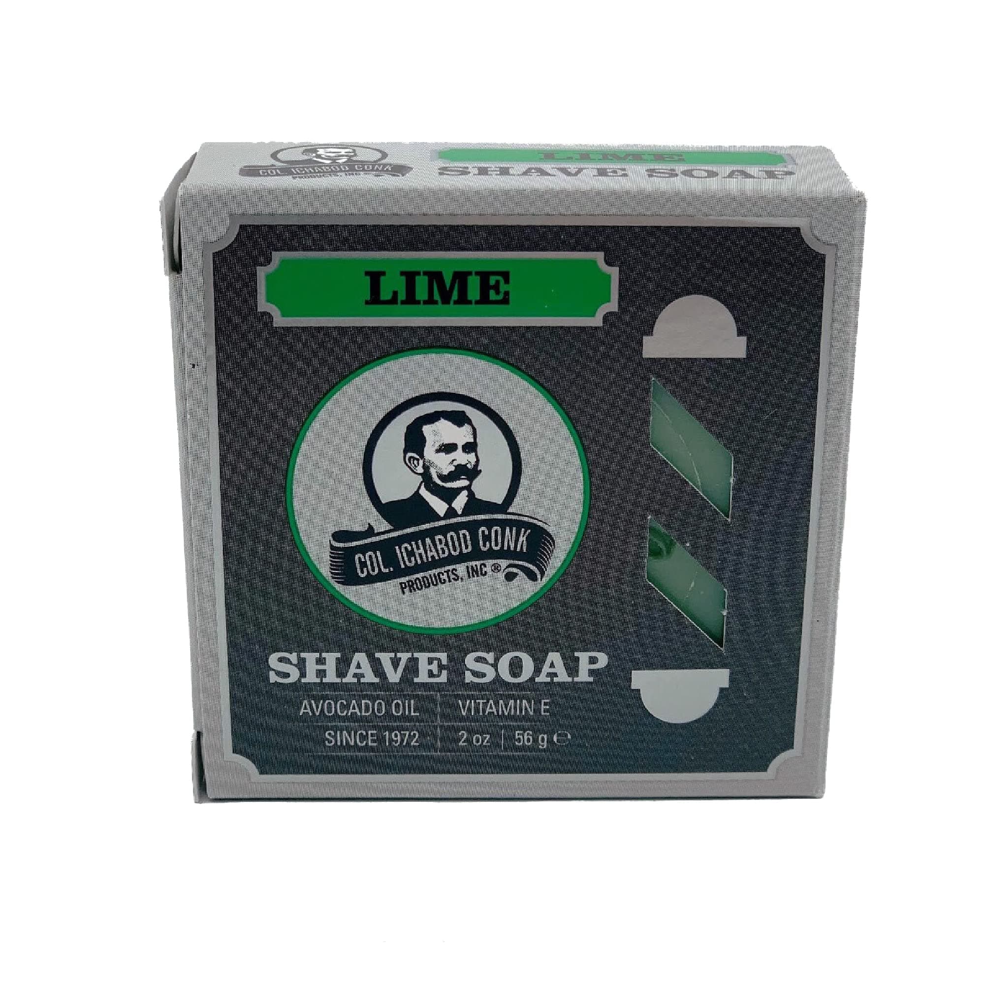 COL CONK LIME GLYCERINE SHAVE SOAP