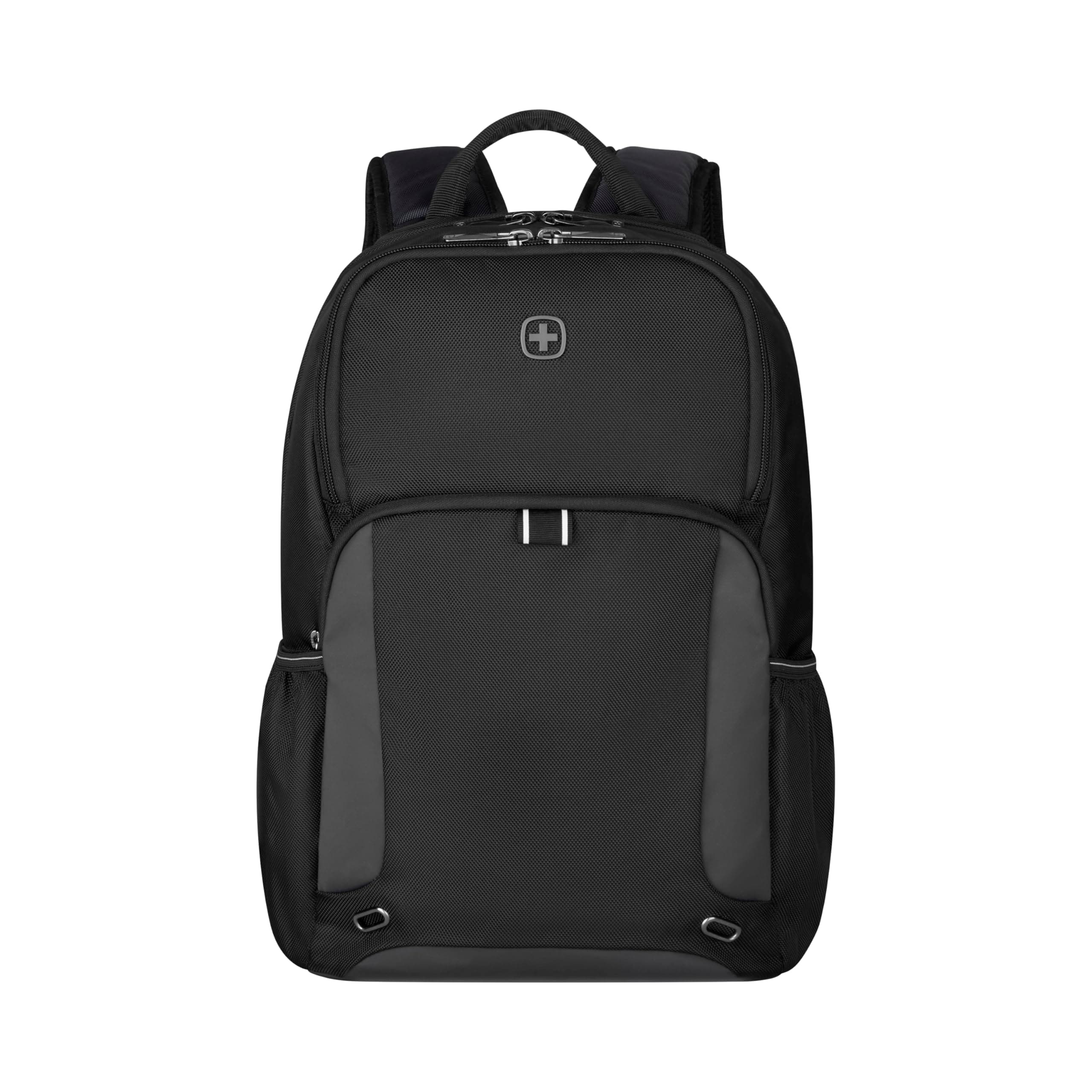 WENGER, New Essentials 2023, XE Tryal Backpack, 15.6 inches Laptop Pocket (23 liters), 44 cm, Recycled Polyester PVC, Black, 612735, Travel Bag with Tablet Pocket | Swiss Designed