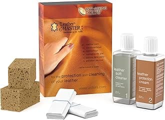 250ML LEATHER CARE KIT - Cleaning Kit Contains The Cleaner, Conditioner, Sponge, And Products For All Leather Car Interior And Furniture Detailing