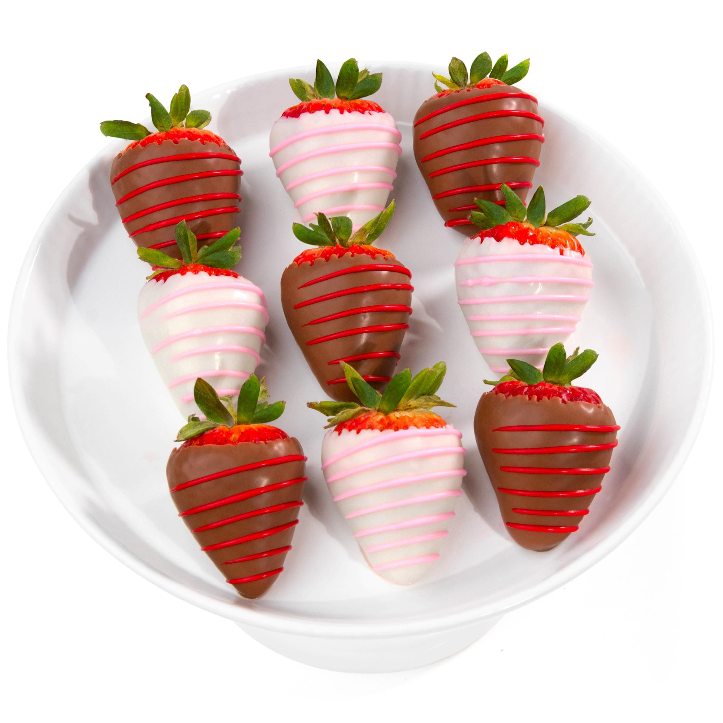 9 Love Bites Chocolate Covered Strawberries (Fun Size)