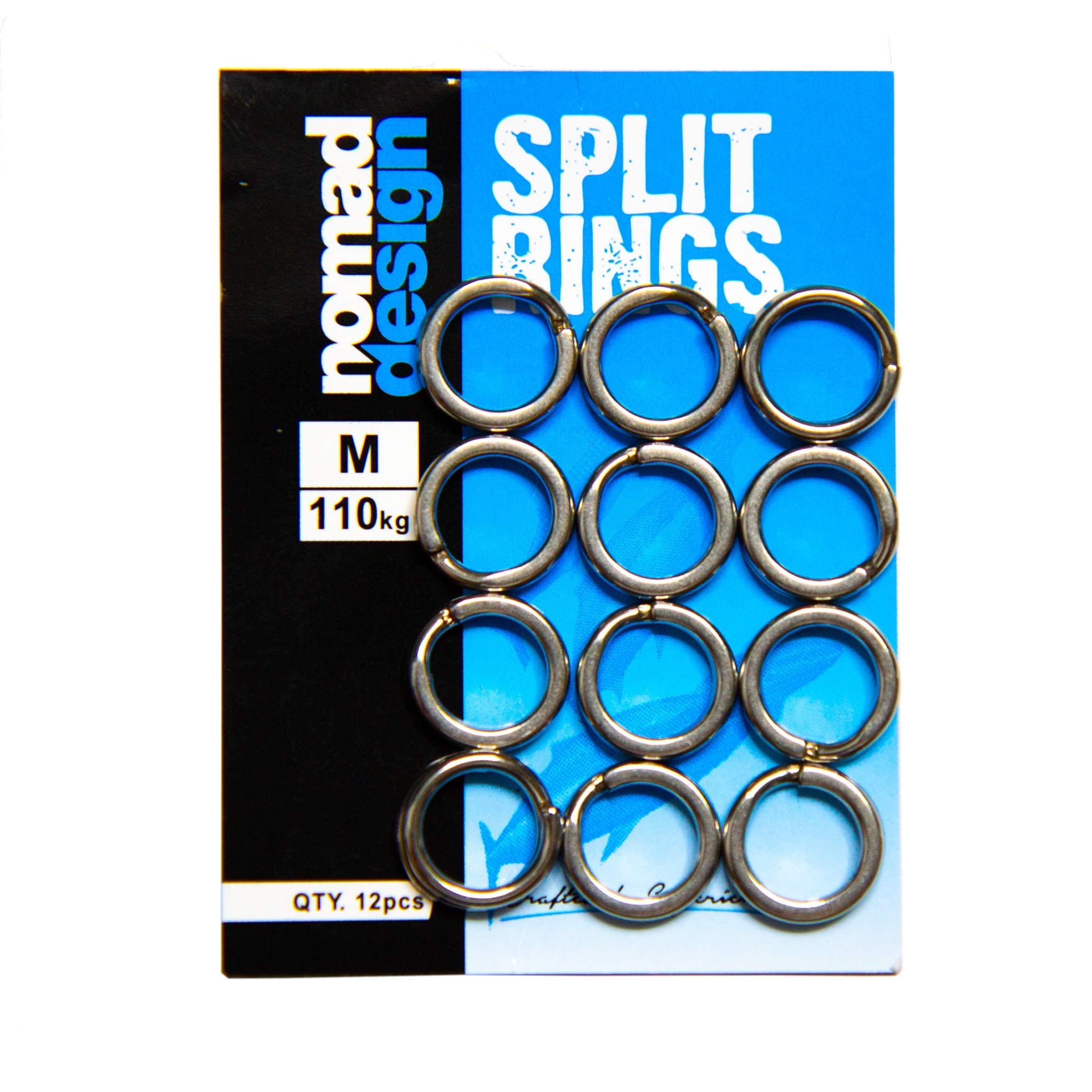 Heavy Duty Stainless Steel Split Rings - Snap Ring, Split Ring, Lure Connector Fishing Pliers for Jigging Trolling and Saltwater Freshwater