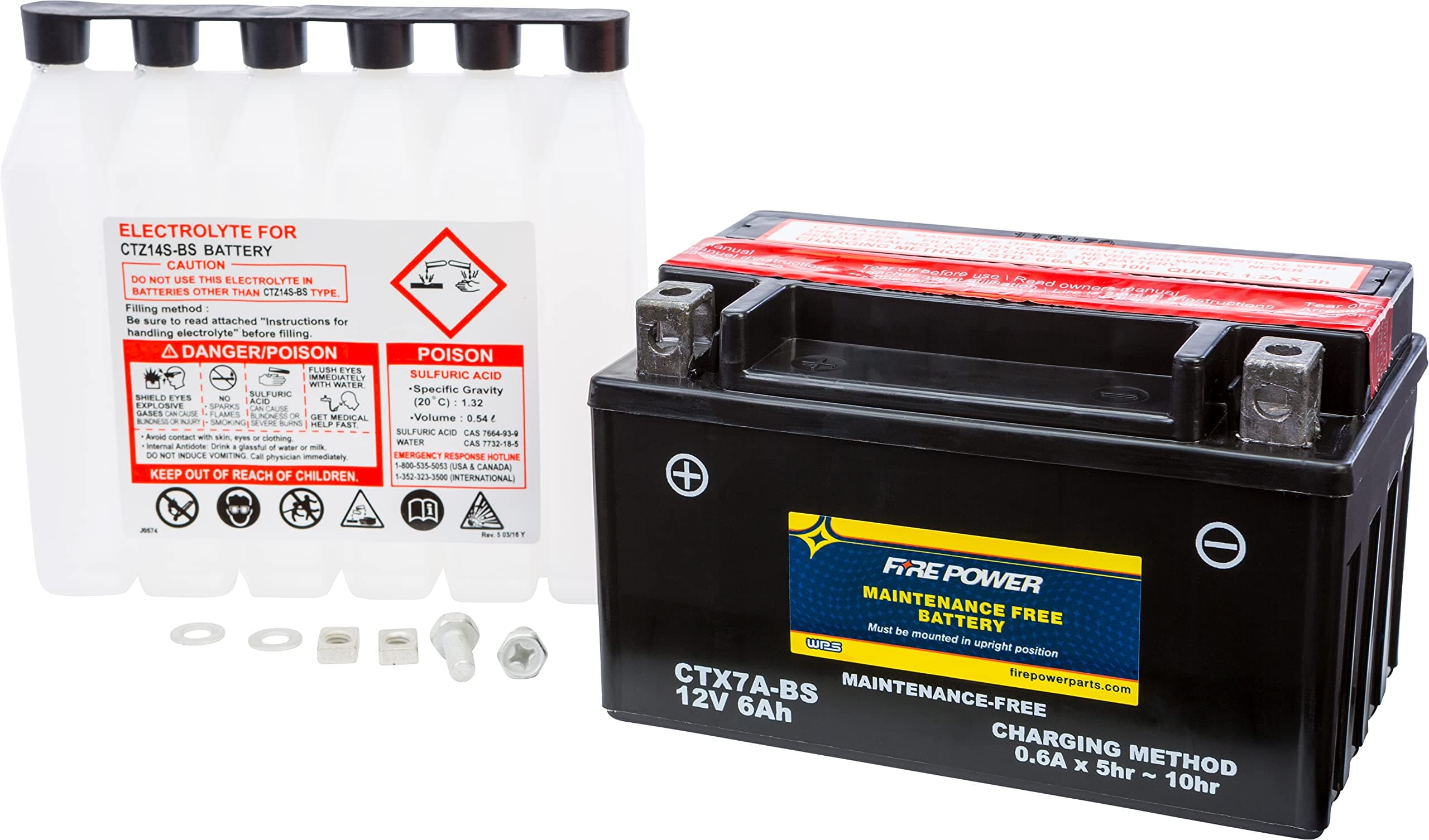 WPS Sealed Battery - CTX7A-BS CTX7A-BS