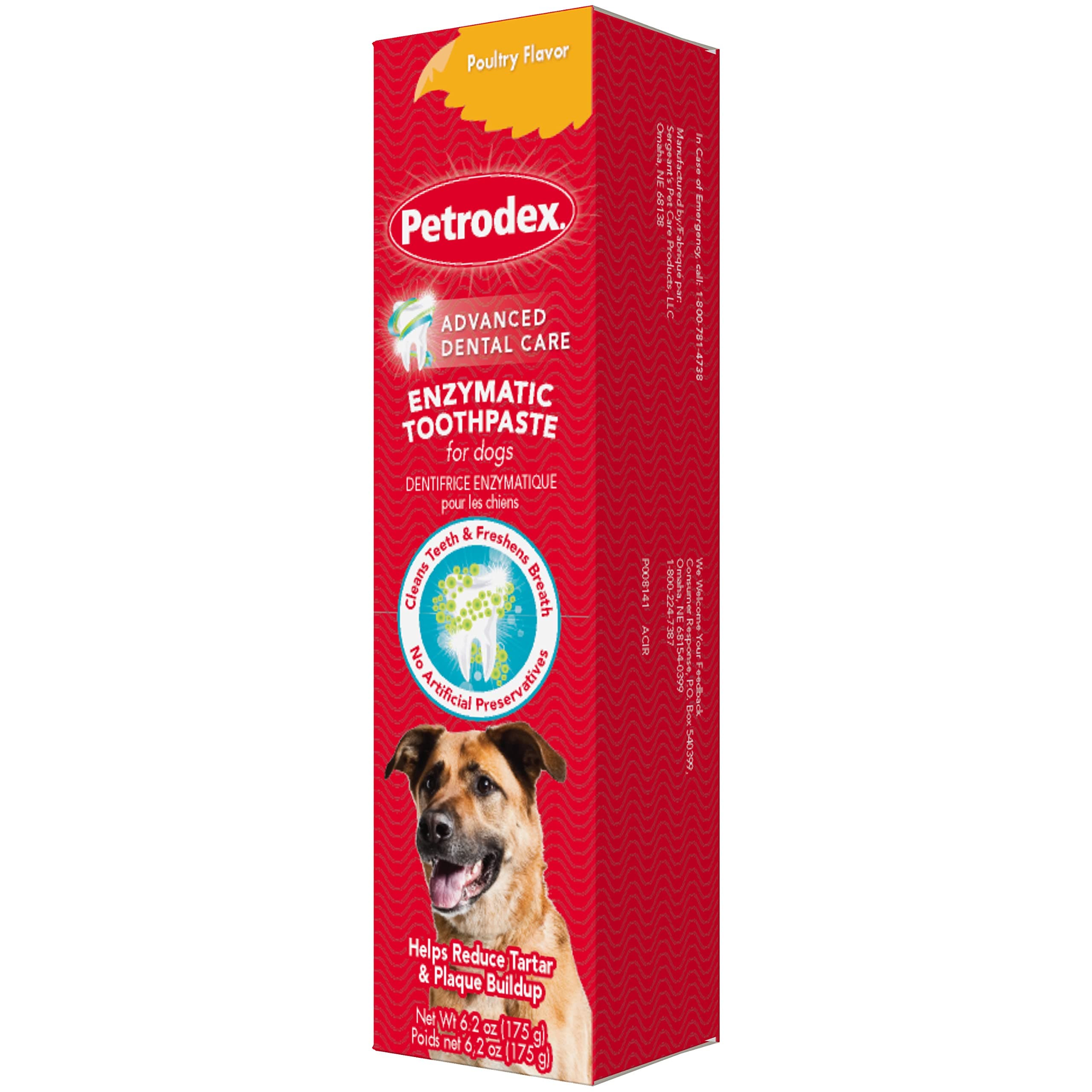 Enzymatic Toothpaste Dog Poultry Flavor, 6.2 oz